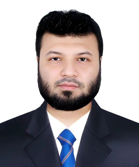 Md. Istiqur Rahman, Remote GTM Manager, in a dark suit and blue tie